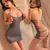 Mulheres babydoll trajes eróticos sexy lingerie pornô volta oco para fora