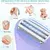 Kemei 4 em 1 depilador feminino barbeador elétrico facial corpo depilação senhora perna biquíni aparador removedor de pêlos axilas recarregável.