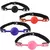 Brinquedos Sexuais Soft Silicone Mordaça, Mordaça de Boca Aberta, Bondage BDSM - HotSexy