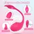 Vibrador bluetooth para mulheres sem fio a app com controle na internet