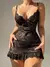 Sexy crotchless lingerie conjunto feminino rendas oco sutiã conjunto trajes eróticos teddy bebê boneca vestido profundo v aberto sutiã pornô conjunto de roupa interiorSexy crotchless lingerie conjunto feminino rendas oco sutiã conjunto trajes eróticos teddy bebê boneca vestido profundo v aberto sutiã pornô conjunto de roupa interior - HotSexy