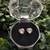 Aros Piedra Corazon - comprar online