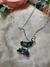 Imagen de Collar Plateado Mariposa