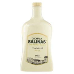 Cachaça Salinas Tradicional Cerâmica 660ml