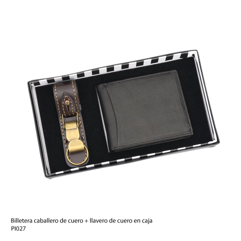Billetera Caballero con llavero cuero - comprar online