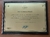 Placa de Bronce Cepillado con base de madera - Carlos del Santo