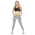 Imagen de LEGGINS FAJA NEOPRENO COLOR GRIS CLARO