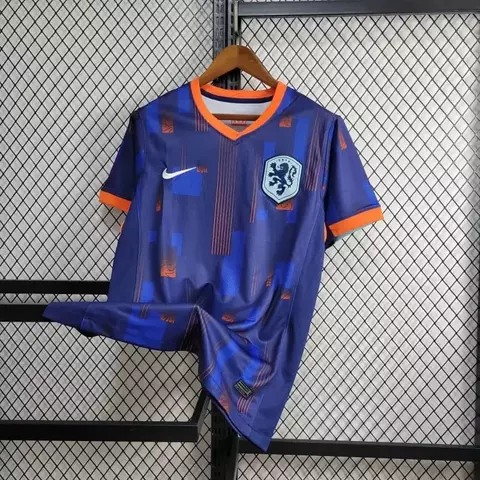 Camisa Holanda Nike Away 24/25 - Roxo