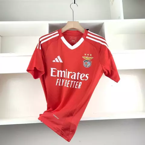 Camisa Benfica Home 24/25 Adidas Masculina - Vermelho