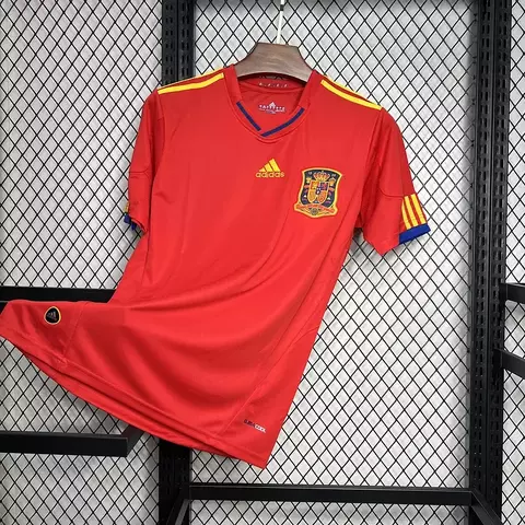 Camisa Espanha 2010 Home Adidas Retrô - Vermelha - comprar online