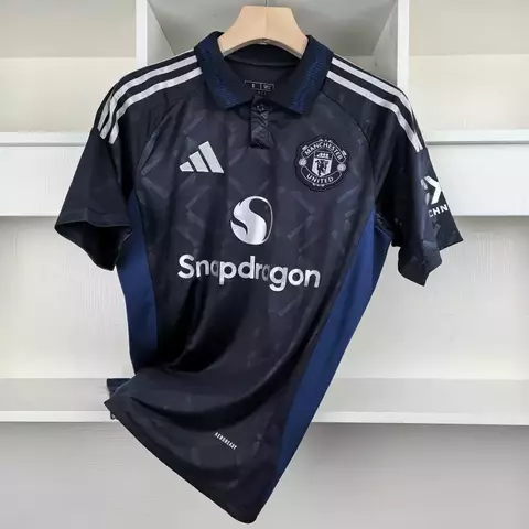 Camisa Manchester United Especial 24/25 Adidas Masculina - Azul