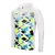 Jaqueta Corta-Vento Lazio Pré -jogo 24/25 - Masculina Mizuno - Branca com detalhes em amarelo e azul - comprar online