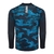Camisa Napoli Treino 24/25 manga longa - Torcedor EA7 Masculina - Preta com detalhes em azul e Com Patrocínio - CAMISAS DE FUTEBOL e NBA | Manto da Nação