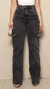 Calça feminina wide leg cargo com elastano (vintage) - loja online