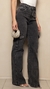 Calça feminina wide leg cargo com elastano (vintage) - Carlão modas
