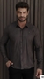 Camisa mascu m. longa slim fit basica 0246 na internet