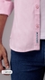 Camisa zip off rosa m longa - loja online