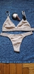 Conjunto Sexy Lali triángulo de algodón liso con cola less
