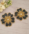 Aretes Tejidos Flor