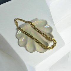 Collar escalera plana dorado - comprar online