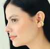 Earcuff liso dorado