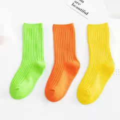 3 pares de meias meninos e meninas ALGODÃO - comprar online