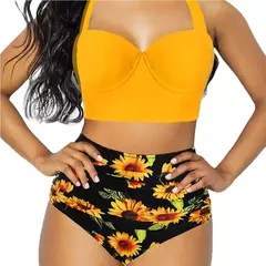 Conjunto de Bikini Girassol