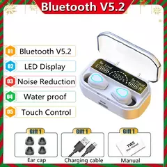 Fones De Ouvido bluetooth 5.2 À Prova de água - Flormora Shop