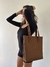 Tote cuero choco - comprar online