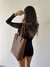 Tote cuero choco - Diana Swimwear