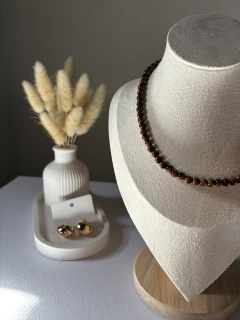 COLLAR EYE ENERGY CANELA - Sarah Clothing