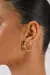 Brinco Espiral banhado em Ouro 18k - comprar online