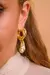 Argola com Pérola banhada em Ouro 18k na internet
