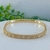 Bracelete Com Zircônia Semijoia