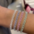 Pulseira Riveira Corações Prata 925