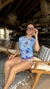 T-SHIRT OLHO GREGO ONDAS