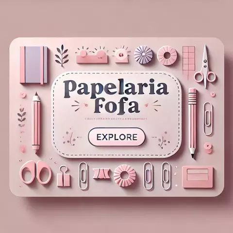 Banner da categoria Papelaria Fofa