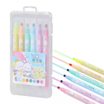 "Não gostou? Apague! Descubra a praticidade do Marca-Texto Que Apaga com Ponta Dupla. Garanta o seu e transforme suas anotações!"