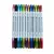 Caneta Dual Brush Tip Aquarelável Kaz KZ72202 – Ponta Dupla para Lettering e Desenho Artístico

