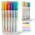 Kit Marca Texto com Glitter - Flash Silver, Cores Vibrantes e Brilho Impecável na internet