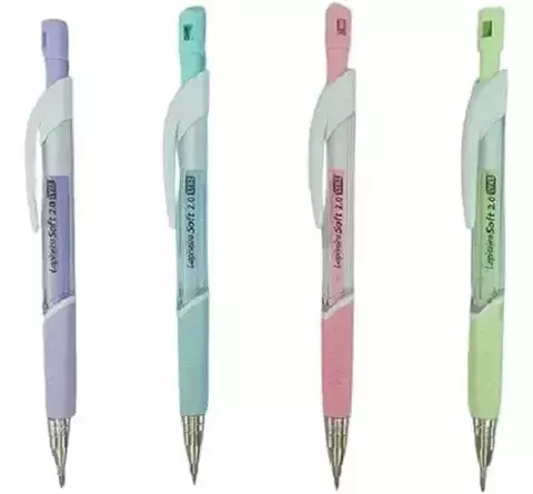 Lapiseira 2.0mm Tons Pastel KZ1644 - Elegância e Praticidade na Escrita