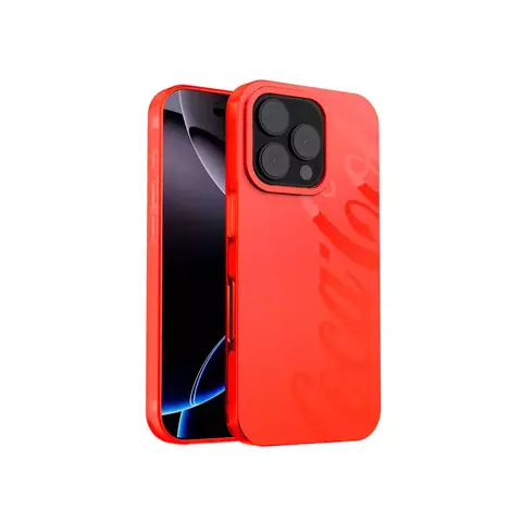 Magcase Coca-Cola para iPhone 16 Pro Max - Vermelha