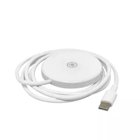 Conversor Para Carregamento sem Fio 3 em 1 Magnetic Charger Branco
