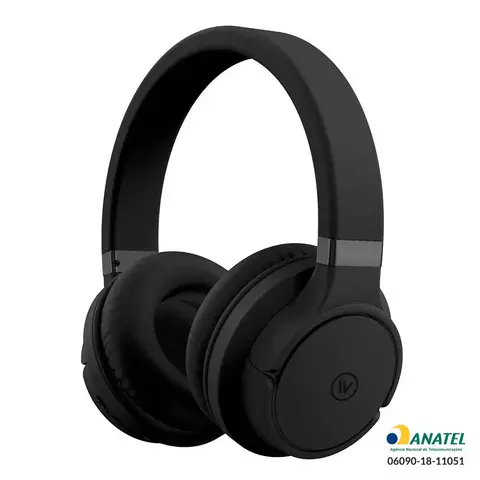 Fone de ouvido Bluetooth Elite Bass Wireless Headphone - Preto
