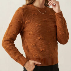 BLUSA TRICÔ CARAMELO - comprar online