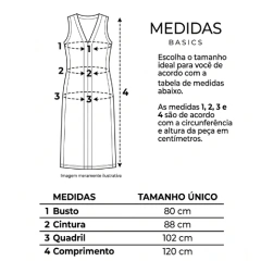 Vestido Sandra - Eclosão Moda Feminina