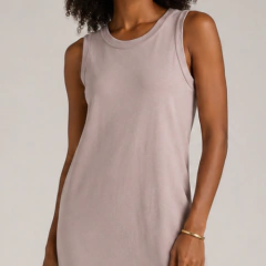 VESTIDO LONGUETE BEGE - comprar online