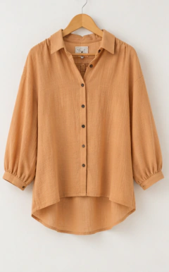 CAMISA SOFÍA LARGA - tienda online