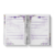 Agenda Alfabeto floral Lilás 4 - loja online