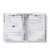 Imagem do Agenda Alfabeto floral Lilás